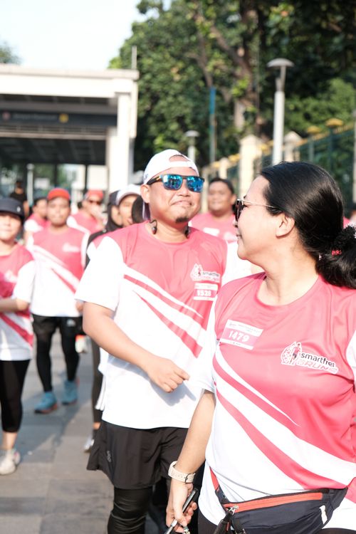Race photo from Smartfren Run 2024 Vibes