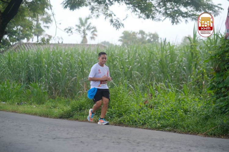 Race photo from Kediri Half Marathon 2025