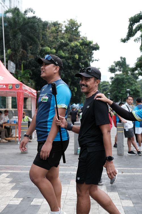 Race photo from Road to BAF Lions Run 2024