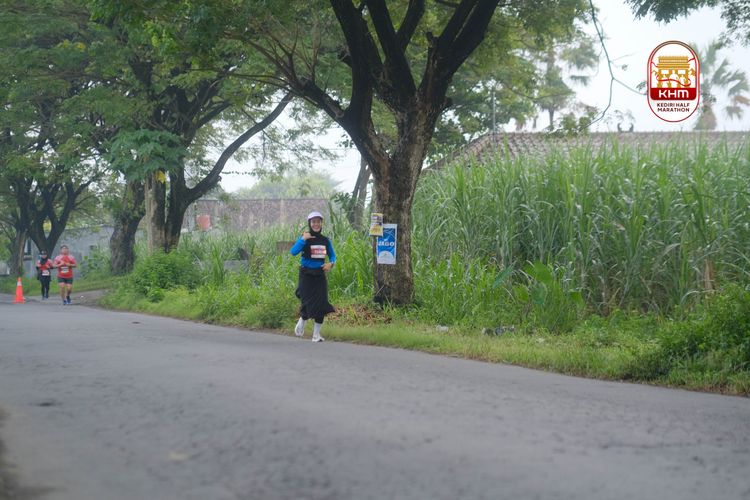Race photo from Kediri Half Marathon 2025