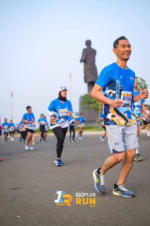 Race photo from ISOPlus Run 2024 Jakarta