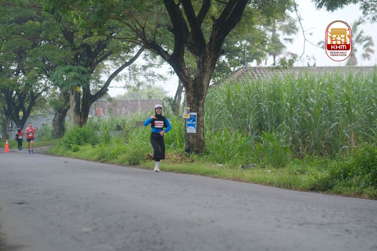 Race photo from Kediri Half Marathon 2025