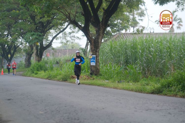 Race photo from Kediri Half Marathon 2025