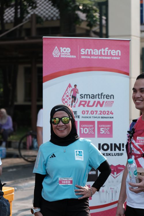 Race photo from Smartfren Run 2024 Vibes