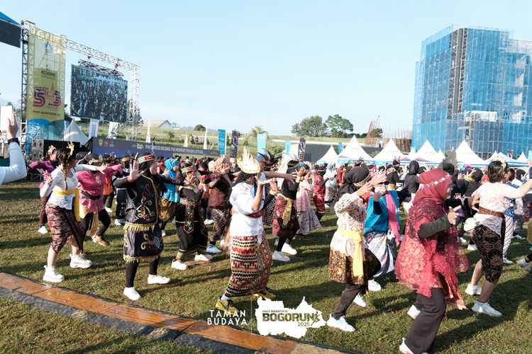 Race photo from Taman Budaya x BOGORUN 2025