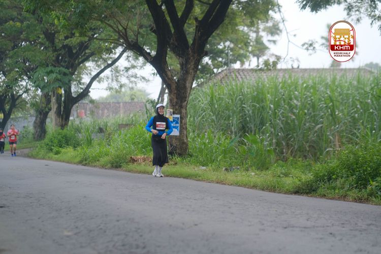 Race photo from Kediri Half Marathon 2025