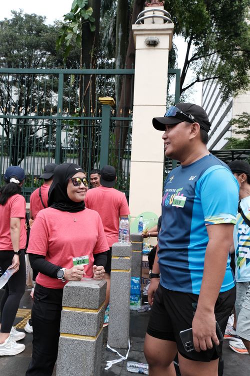 Race photo from Road to BAF Lions Run 2024