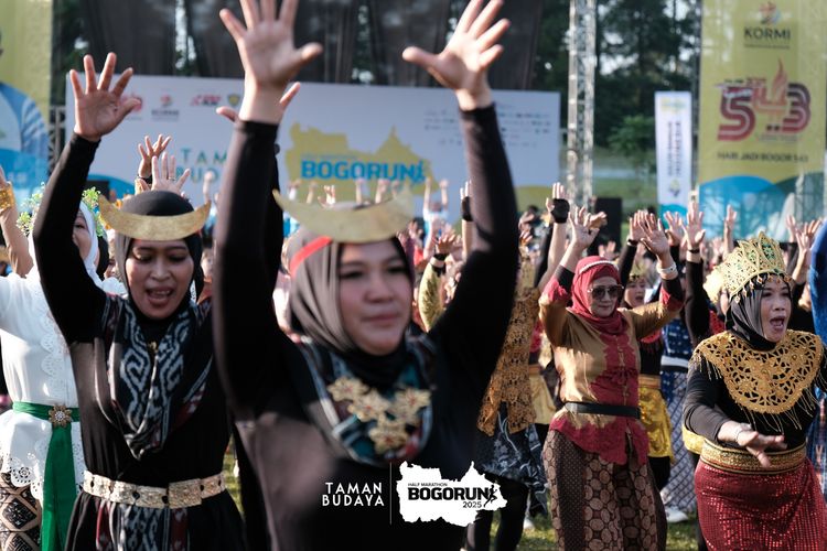 Race photo from Taman Budaya x BOGORUN 2025