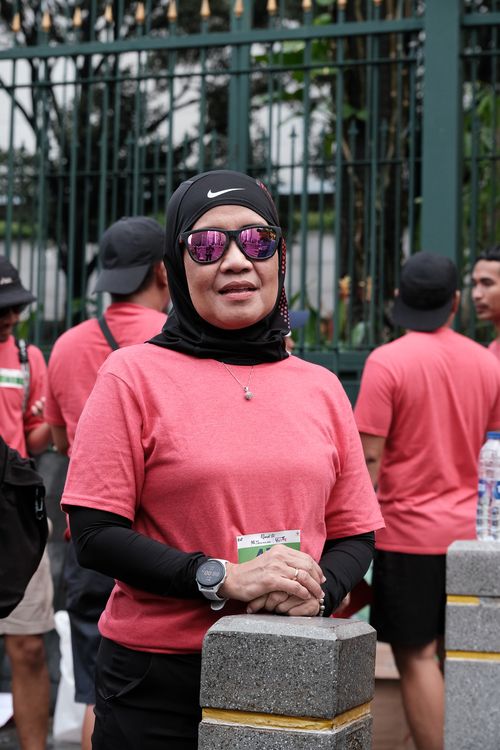 Race photo from Road to BAF Lions Run 2024