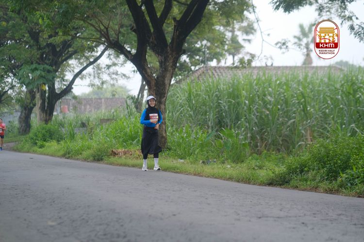 Race photo from Kediri Half Marathon 2025