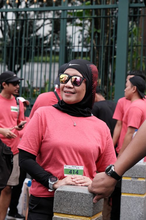 Race photo from Road to BAF Lions Run 2024