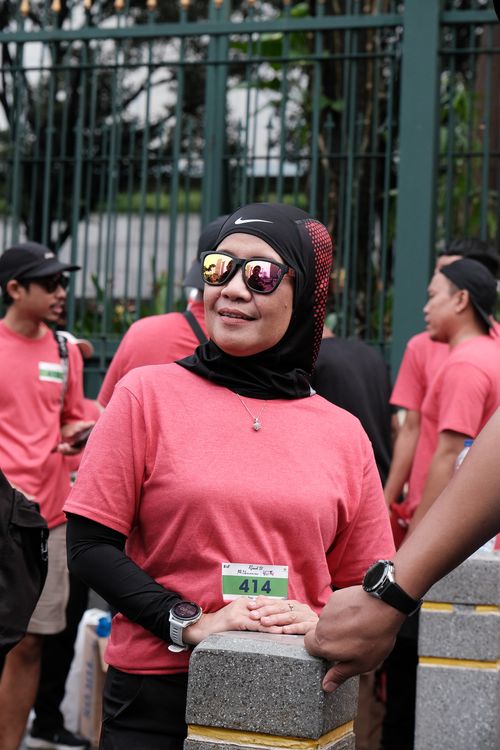 Race photo from Road to BAF Lions Run 2024