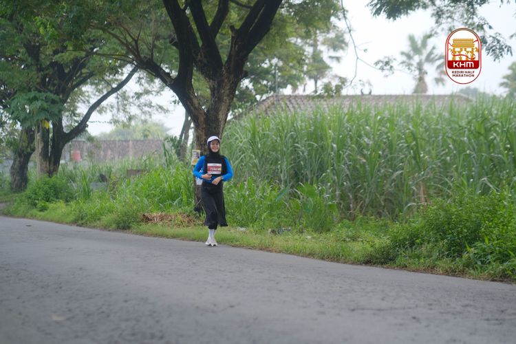 Race photo from Kediri Half Marathon 2025