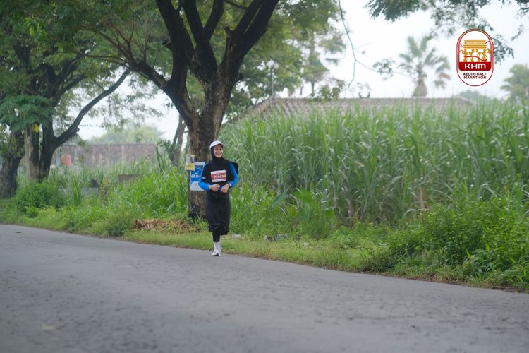 Race photo from Kediri Half Marathon 2025