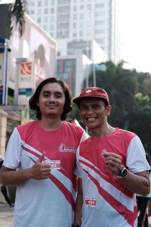Race photo from Smartfren Run 2024 Vibes