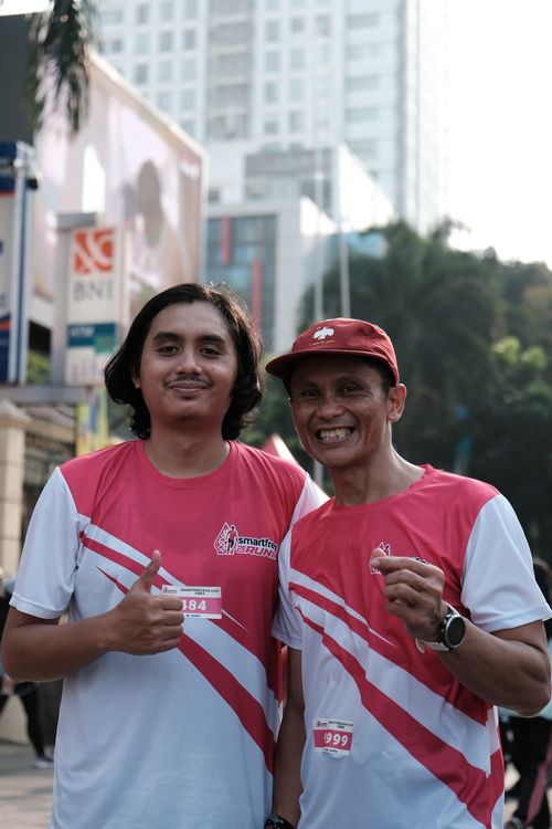 Race photo from Smartfren Run 2024 Vibes