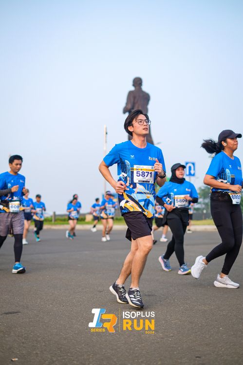 Race photo from ISOPlus Run 2024 Jakarta