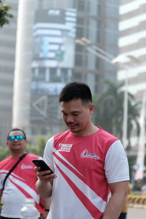 Race photo from Smartfren Run 2024 Vibes