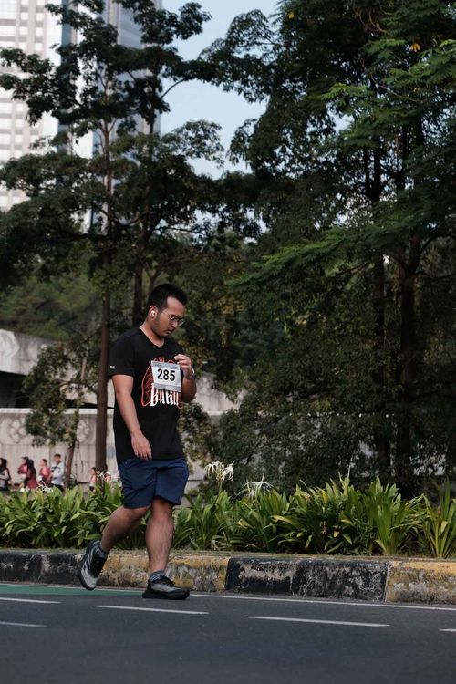 Race photo from Assurance Fun Run 2024