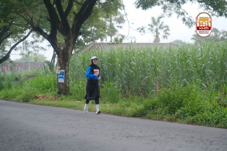 Race photo from Kediri Half Marathon 2025
