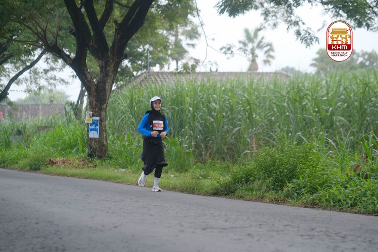 Race photo from Kediri Half Marathon 2025