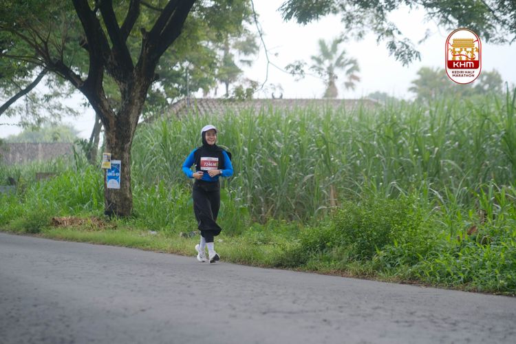 Race photo from Kediri Half Marathon 2025