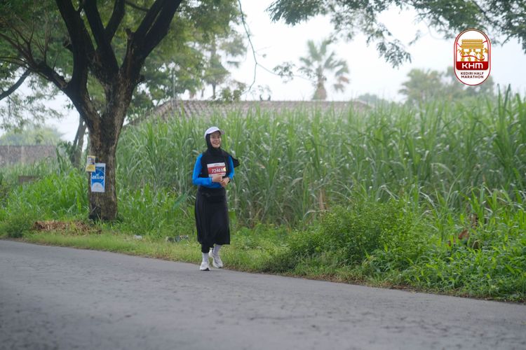 Race photo from Kediri Half Marathon 2025