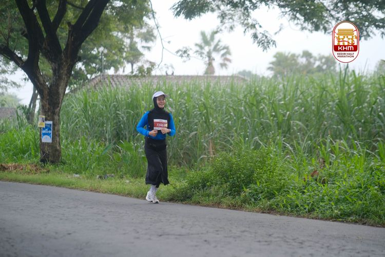 Race photo from Kediri Half Marathon 2025