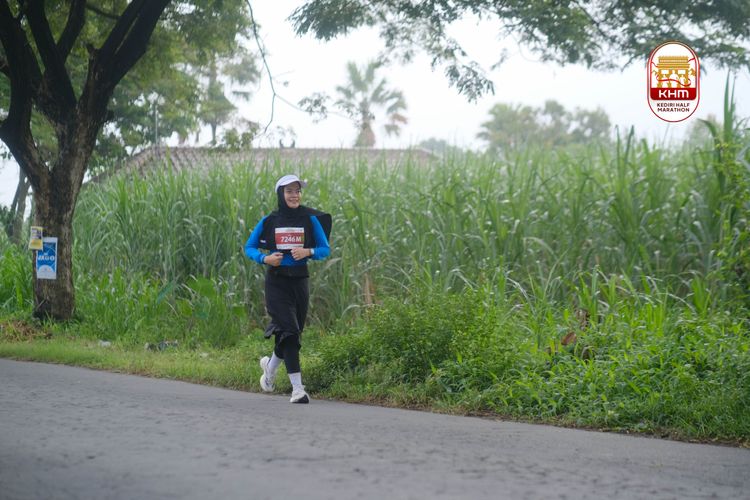 Race photo from Kediri Half Marathon 2025
