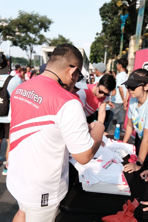 Race photo from Smartfren Run 2024 Vibes