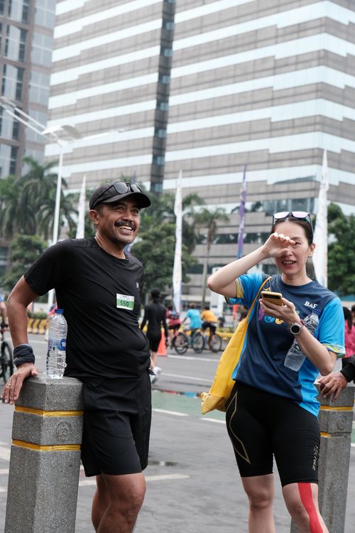 Race photo from Road to BAF Lions Run 2024