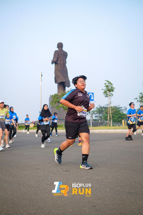 Race photo from ISOPlus Run 2024 Jakarta