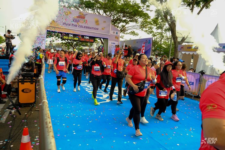 Race photo from CISANGKAN KBP CITY RUN 2025