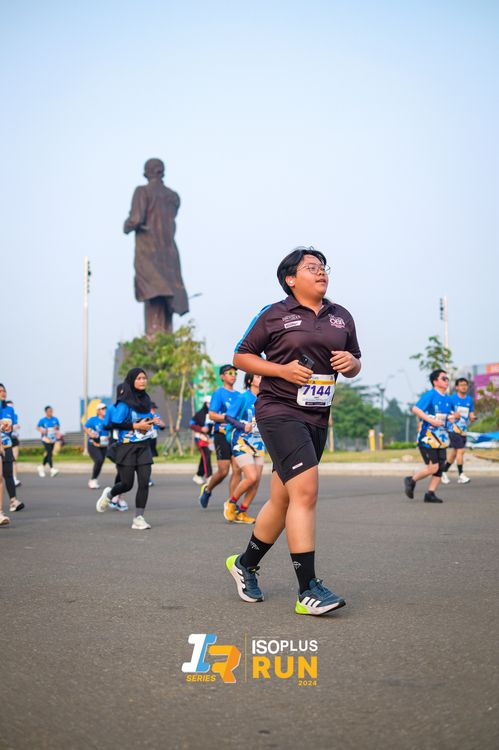 Race photo from ISOPlus Run 2024 Jakarta