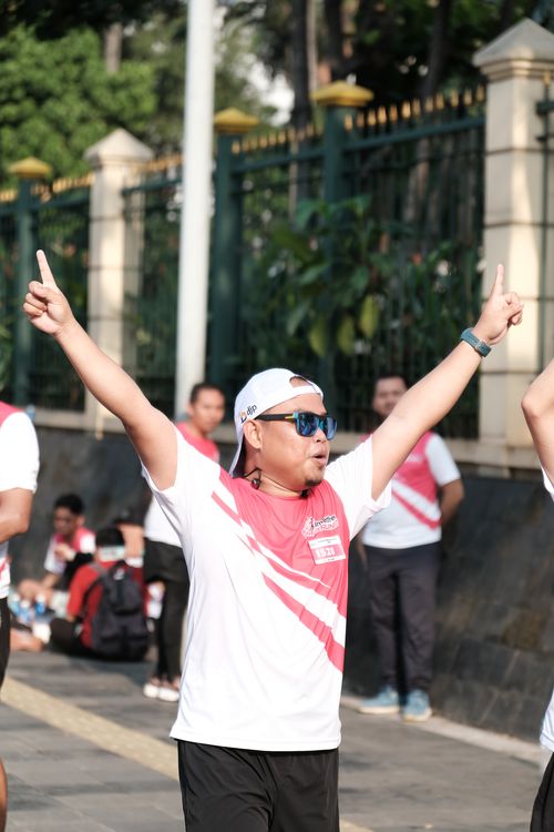 Race photo from Smartfren Run 2024 Vibes