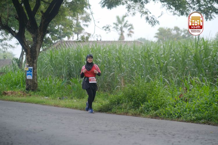 Race photo from Kediri Half Marathon 2025