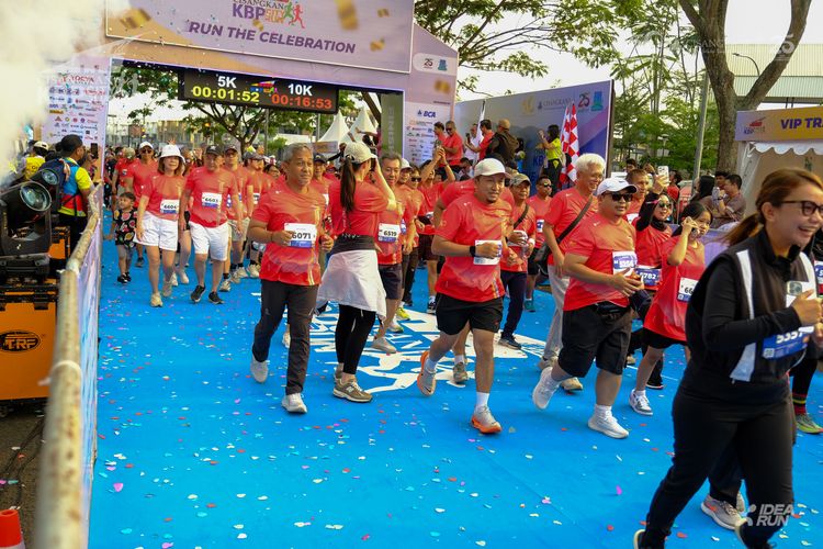 Race photo from CISANGKAN KBP CITY RUN 2025