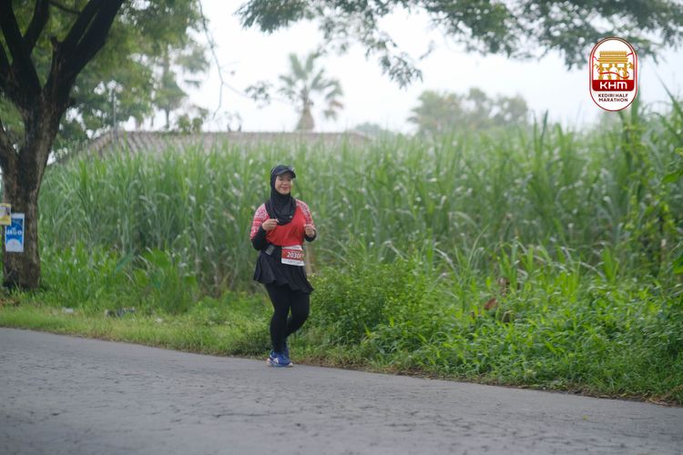 Race photo from Kediri Half Marathon 2025