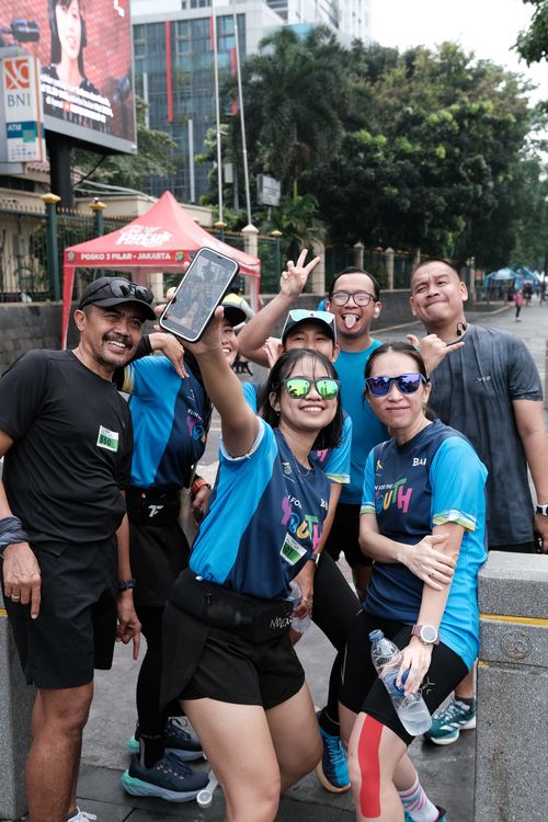 Race photo from Road to BAF Lions Run 2024