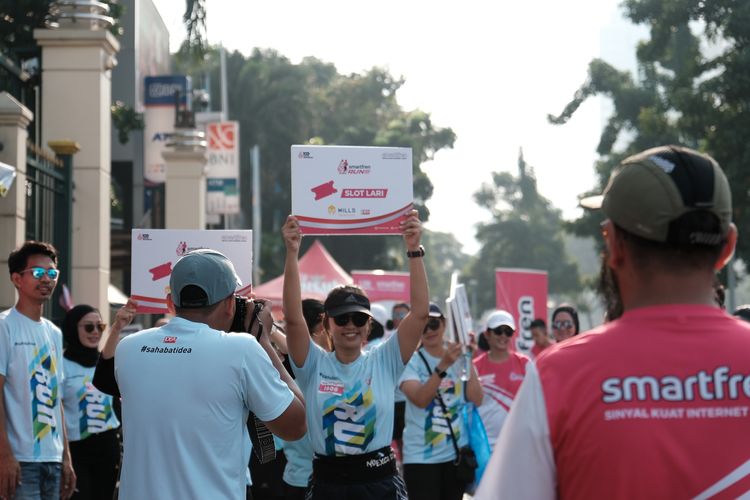 Race photo from Smartfren Run 2024 Vibes