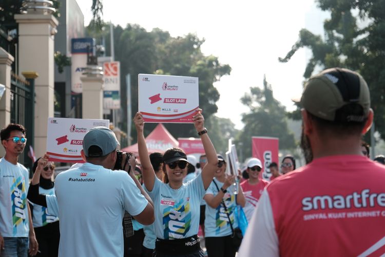 Race photo from Smartfren Run 2024 Vibes