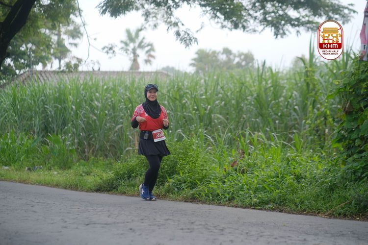 Race photo from Kediri Half Marathon 2025