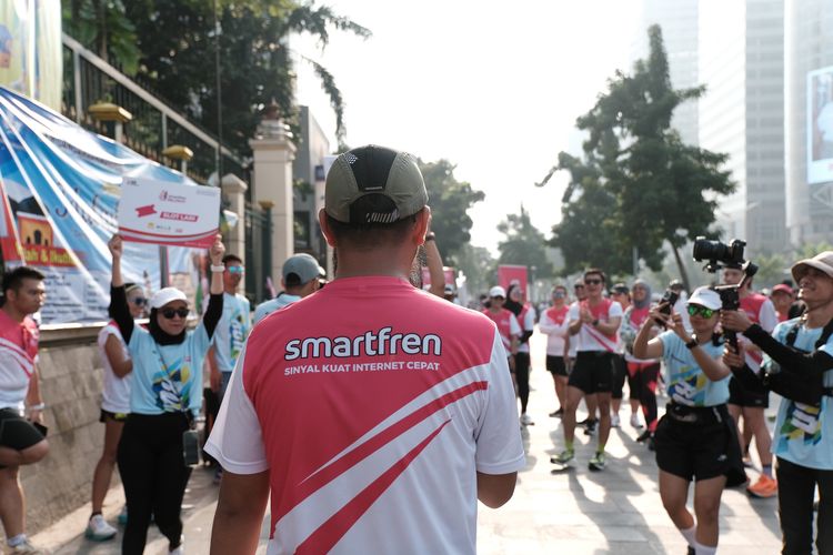 Race photo from Smartfren Run 2024 Vibes