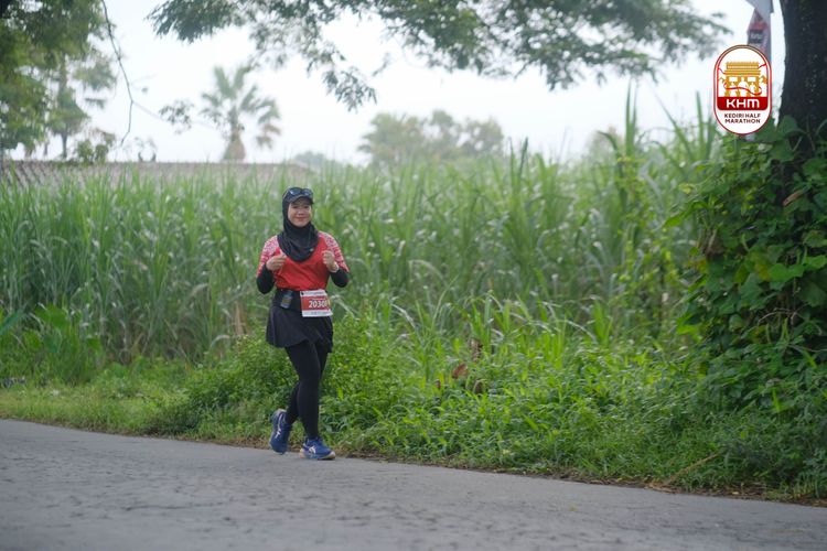 Race photo from Kediri Half Marathon 2025