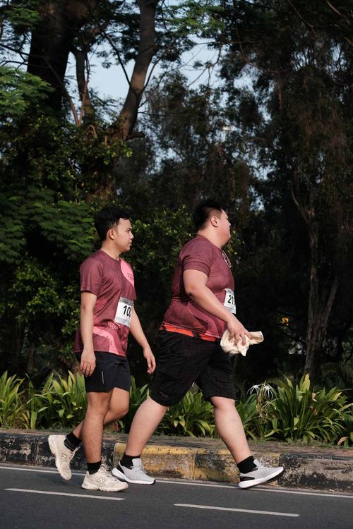 Race photo from Assurance Fun Run 2024