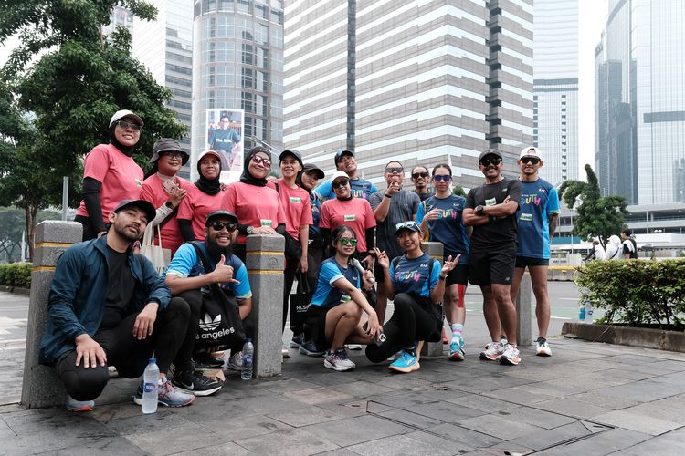 Race photo from Road to BAF Lions Run 2024