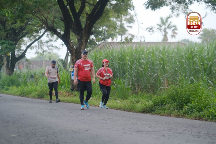 Race photo from Kediri Half Marathon 2025