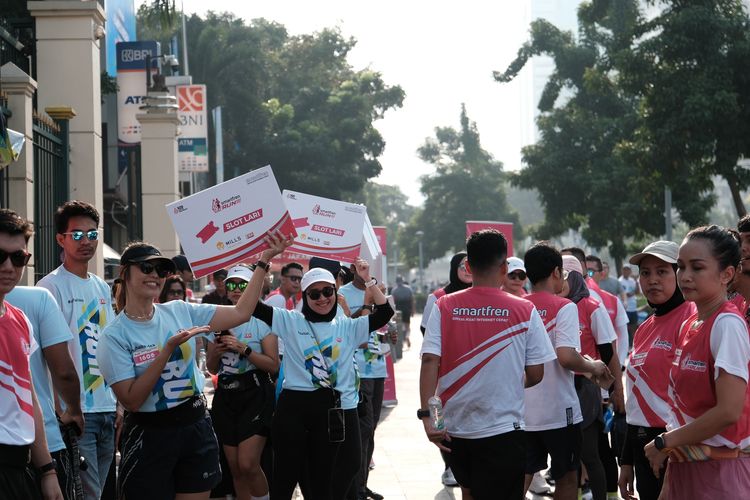 Race photo from Smartfren Run 2024 Vibes