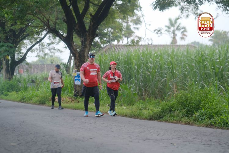 Race photo from Kediri Half Marathon 2025