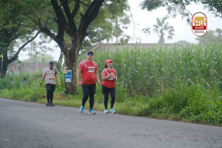 Race photo from Kediri Half Marathon 2025